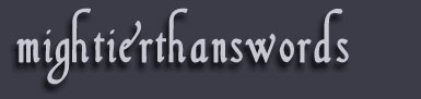 mightier than swords